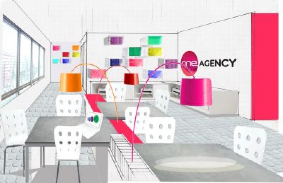 one agency office | concept visual | Interior Designers