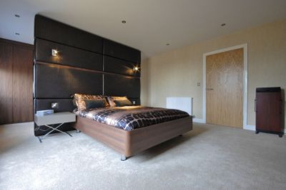Stunning penthouse in Didsbury, Manchester | Master bedroom | Interior Designers