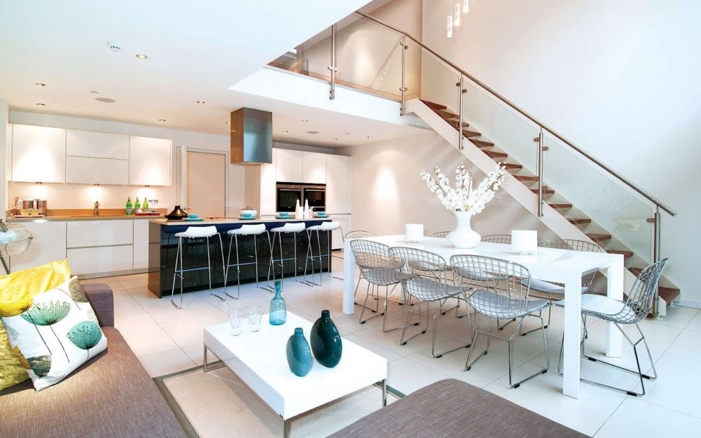 Crouch End Private Residence | Double height kitchen / living / dining room | Interior Designers