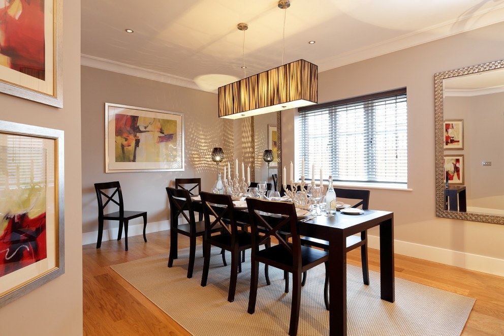 Smart, modern 6 bed family home in London | Formal Dining Room  | Interior Designers