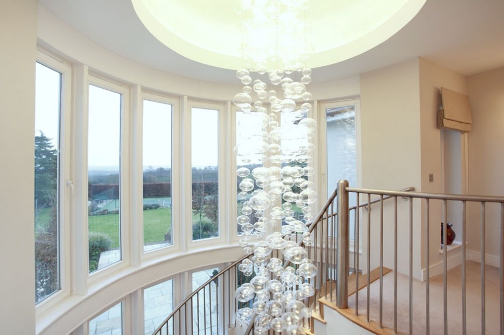 A house in Sevenoaks | Stairs Lighting | Interior Designers