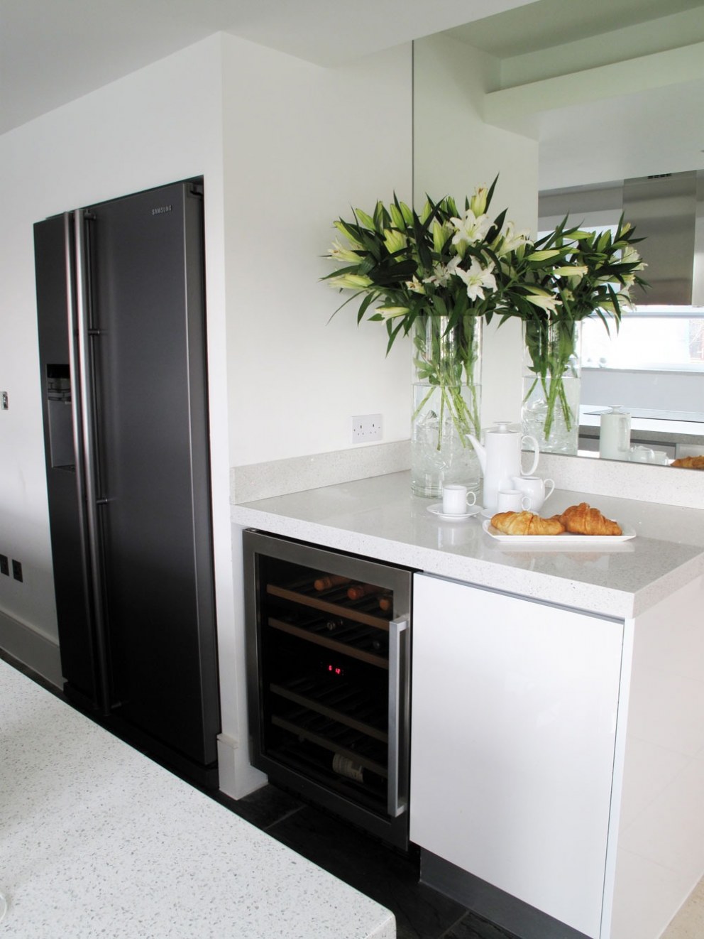 Hornchurch Kitchen/Dining Room | Refrigeration area | Interior Designers