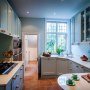 Bespoke modern shaker style kitchen | Bespoke Kitchen - Full View | Interior Designers