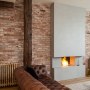 Post industrial chic in Fulham | Fireplace | Interior Designers