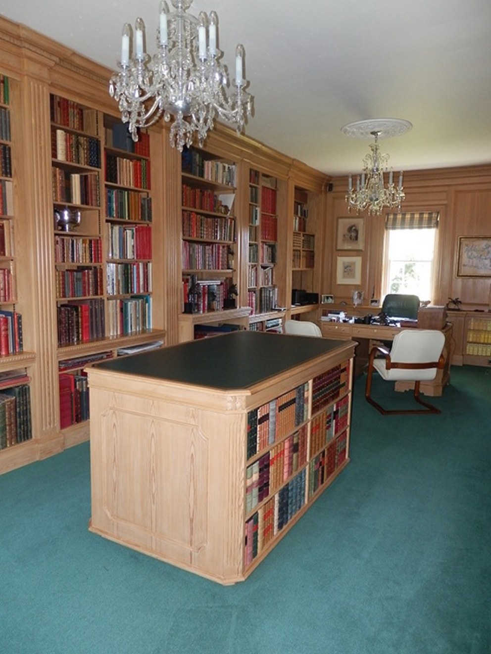 Country Manor | Library | Interior Designers