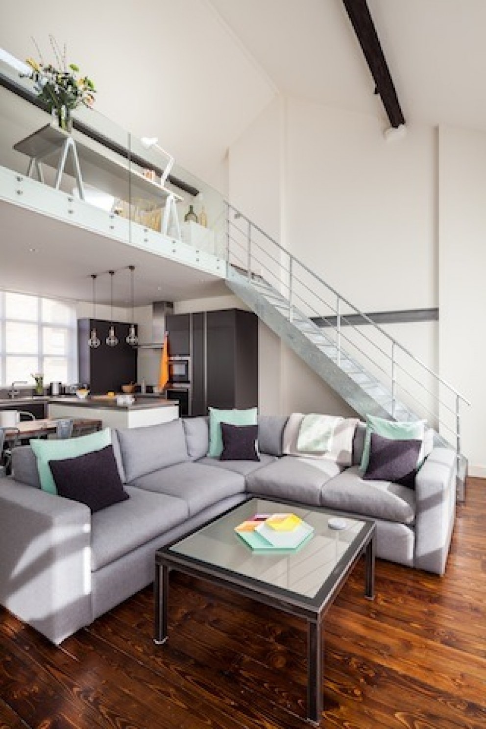 Dalston Former Factory Refurbishment | Contemporary Open Plan Living Space | Interior Designers