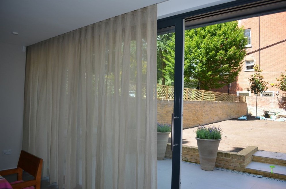 Window Treatment Project Queens Park | Wave Curtain | Interior Designers