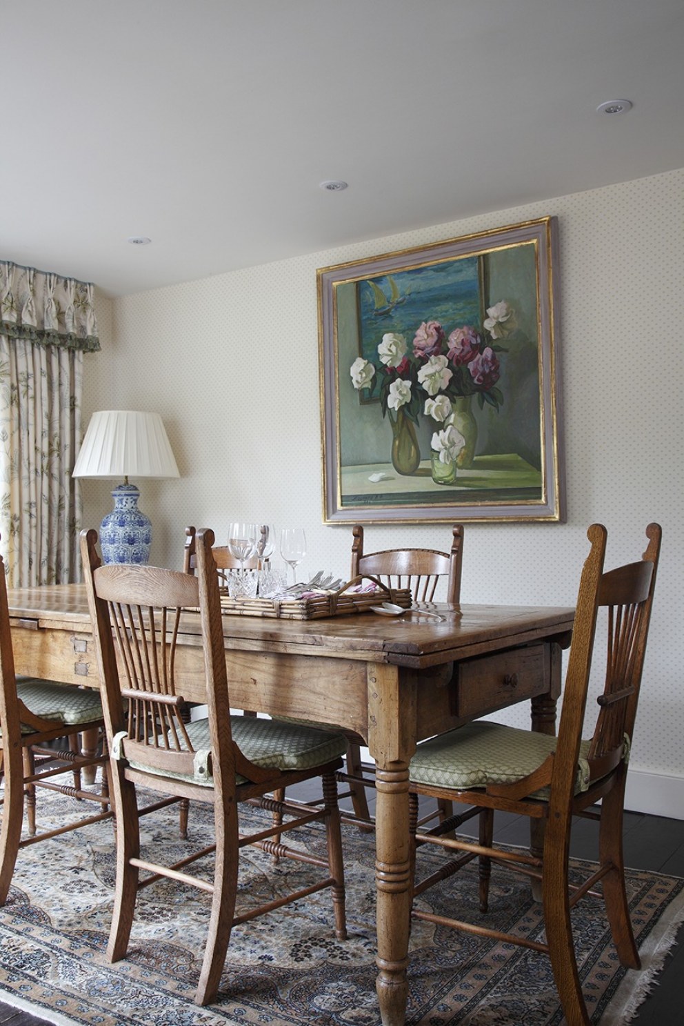 Hampshire Cottage | Dining Area | Interior Designers