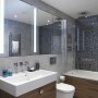 North London apartment | Guest bathroom view 1 | Interior Designers
