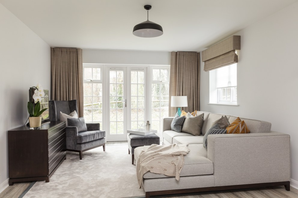 Fresh, contemporary apartment in St Albans | Lounge Area | Interior Designers