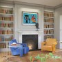 Family library in Islington, London | Family Library  | Interior Designers