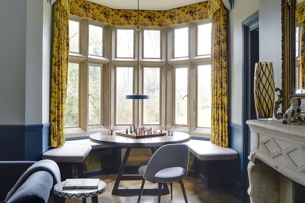 Chipping Norton House | Library Cards Table | Interior Designers