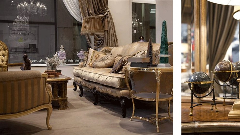 Classic furniture showroom | Formal sitting area | Interior Designers
