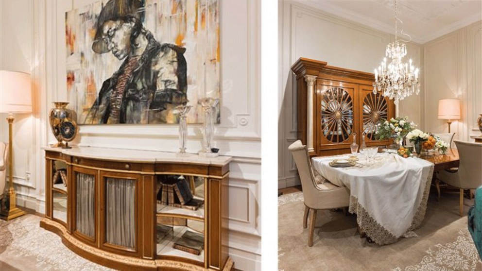 Classic furniture showroom | Dining room | Interior Designers