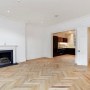 West London Family Apartment: furnished, dressed and styled for sale by the property developer. | Open Plan Living Area | Interior Designers