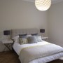 West London Family Apartment: furnished, dressed and styled for sale by the property developer. | Master Bedroom | Interior Designers