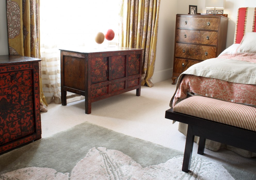 Clapham family house | Master Bedroom - pattern | Interior Designers