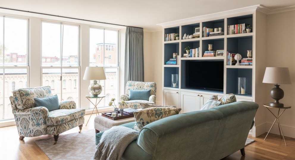 Chelsea Flat | Living Room | Interior Designers