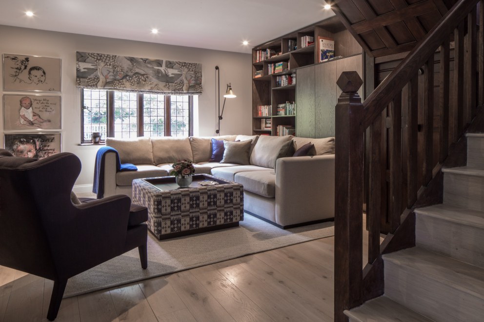 Richmond family home | Annexe Living Room | Interior Designers