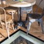 The Oxford Wine Cafe | Basement floor detail, from ground floor entrance | Interior Designers
