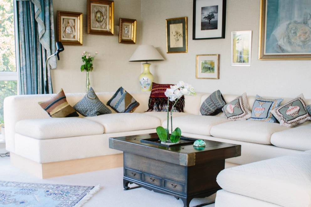 Penthouse flat in London | Living area | Interior Designers