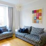 W12 home make-over | Re-upholstering the family sofa gave it a whole new lease of life. | Interior Designers