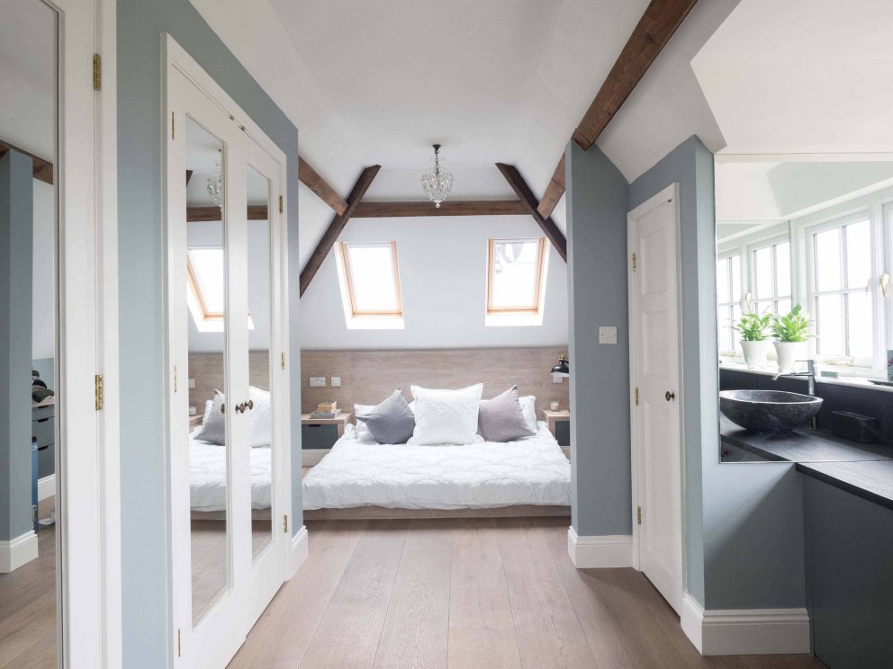Cotswold country house | Attic Bedroom | Interior Designers