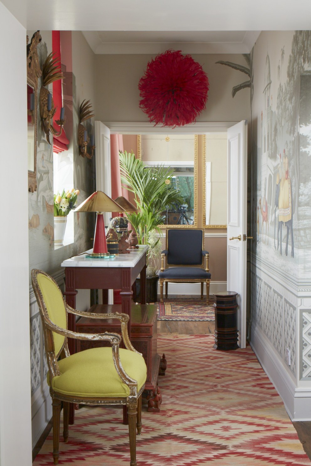 De Gournay Apartment | Hall | Interior Designers