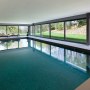 Oxford new build family homes  | Modern indoor swimming pool  | Interior Designers