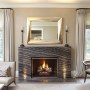 Heathcote  | Living Room Mantel | Interior Designers