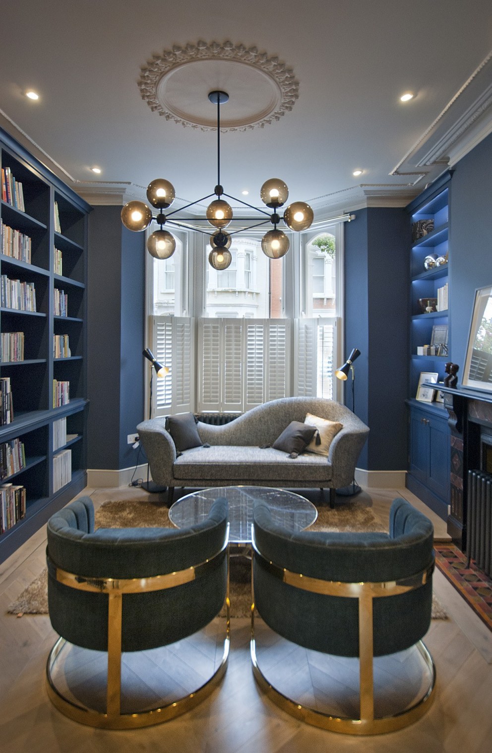 Clapham Effortless Luxury | Library  | Interior Designers