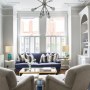 Blue Clapham family home | Reception room | Interior Designers