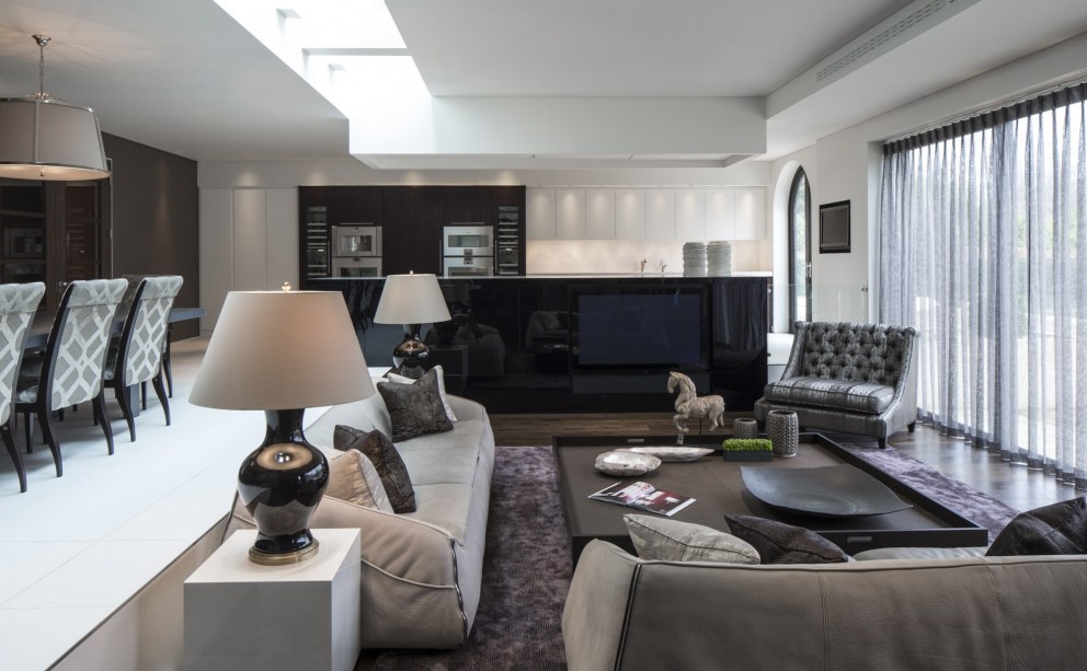 Broad Walk Family Residence, Winchmore Hill | Broad Walk Informal Living Room | Interior Designers