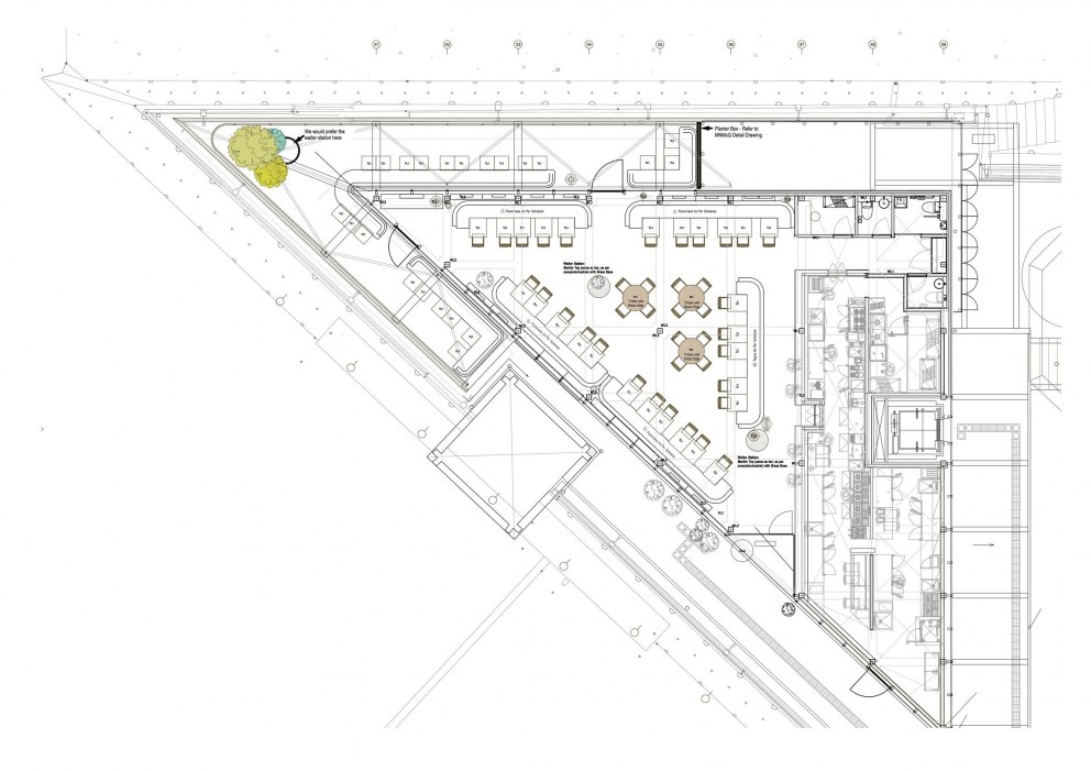 Bills Fukuoka | Plan | Interior Designers