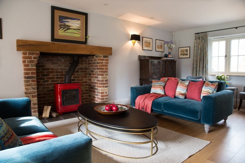 Colourful New Build - Ashford, Kent | Living Room 4 | Interior Designers