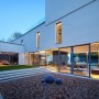 Award winning new build in Glasgow | Inner Courtyard | Interior Designers