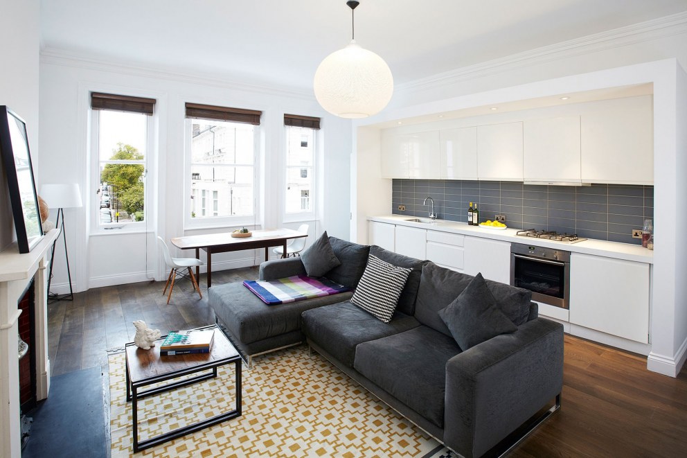 Belsize Park Residence | Open plan living room | Interior Designers