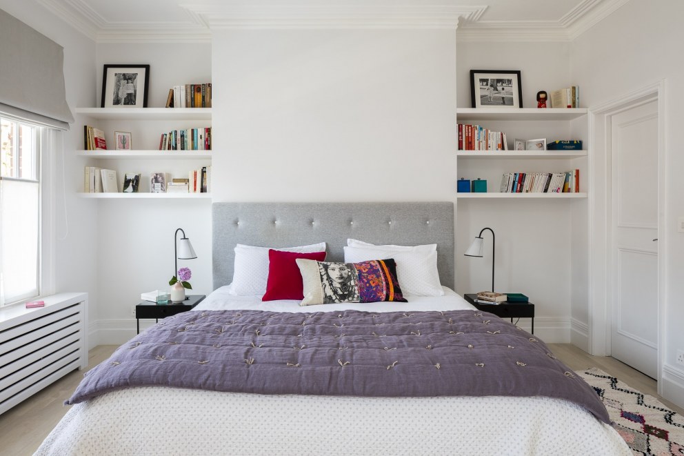 Lion House in Fulham | Master bedroom | Interior Designers