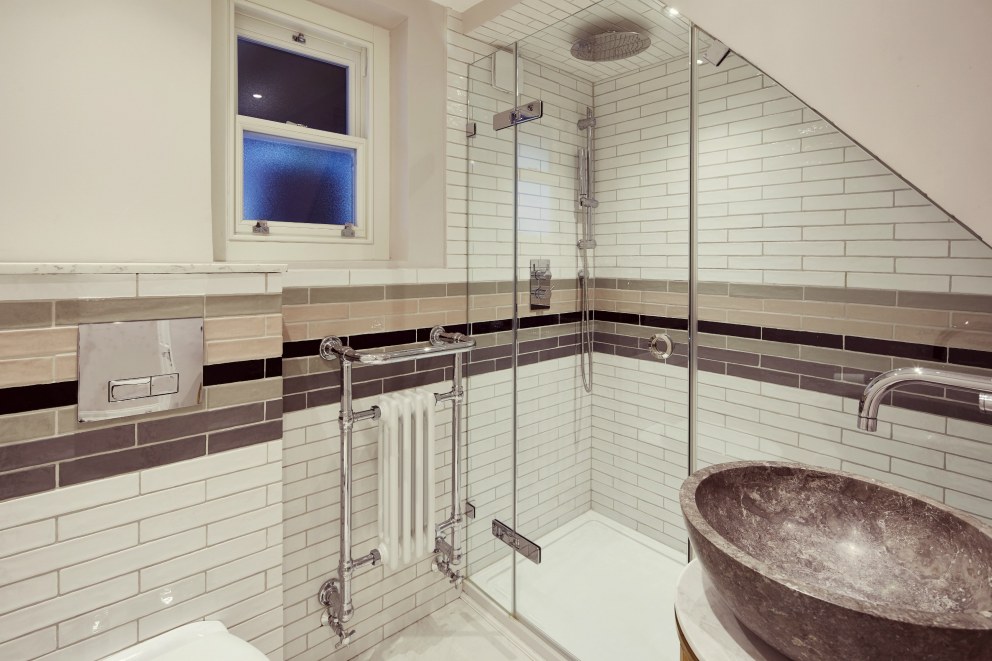 Beautiful Barnes- Playful Contemporary  | Bathroom | Interior Designers