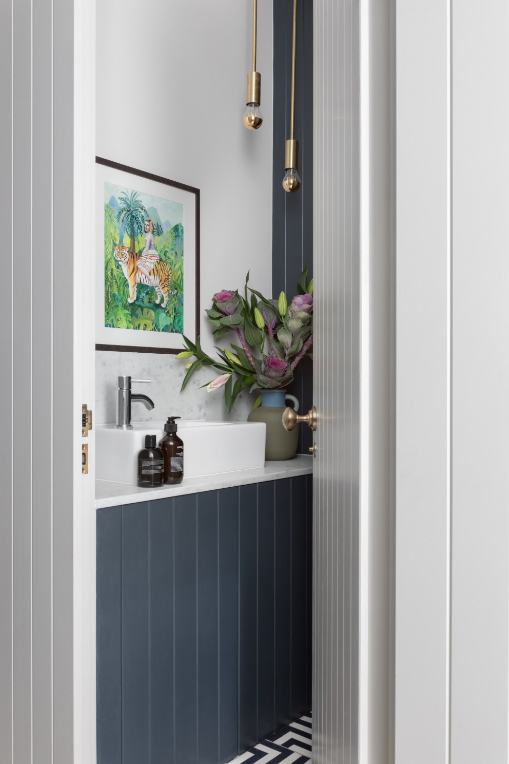 Stoke Newington Family Home | Downstairs Toilet | Interior Designers