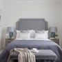 Richmond Chase  | Guest Bedroom headbaord | Interior Designers