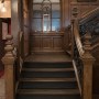 The Plough, Central Oxford | Refurbished listed staircase between ground and first floor restaurants | Interior Designers