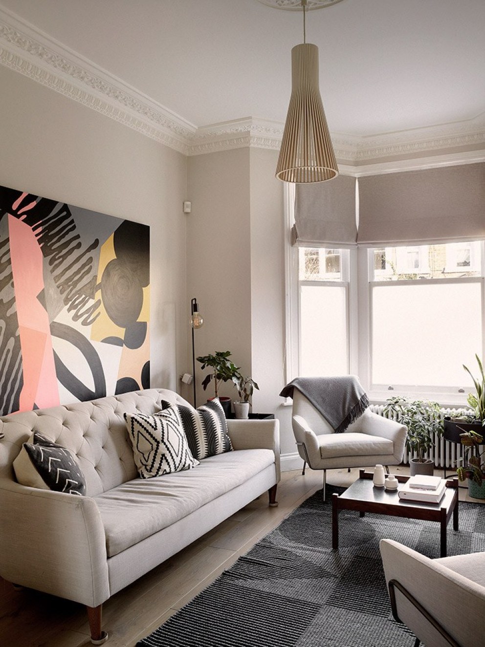 Peckham - Side return extension | Midcentury style living room | Interior Designers