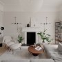 Victoria - Full flat refurbishment | Contemporary living room in period property | Interior Designers
