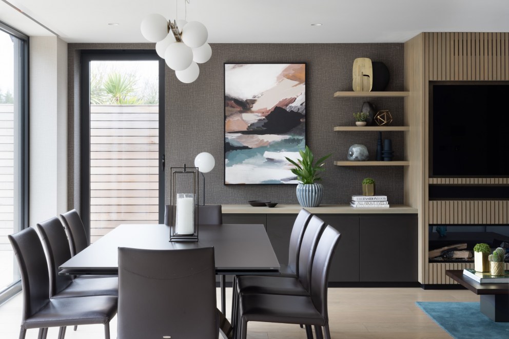 A North London multi-generational family home  | Dining area of open plan living space | Interior Designers