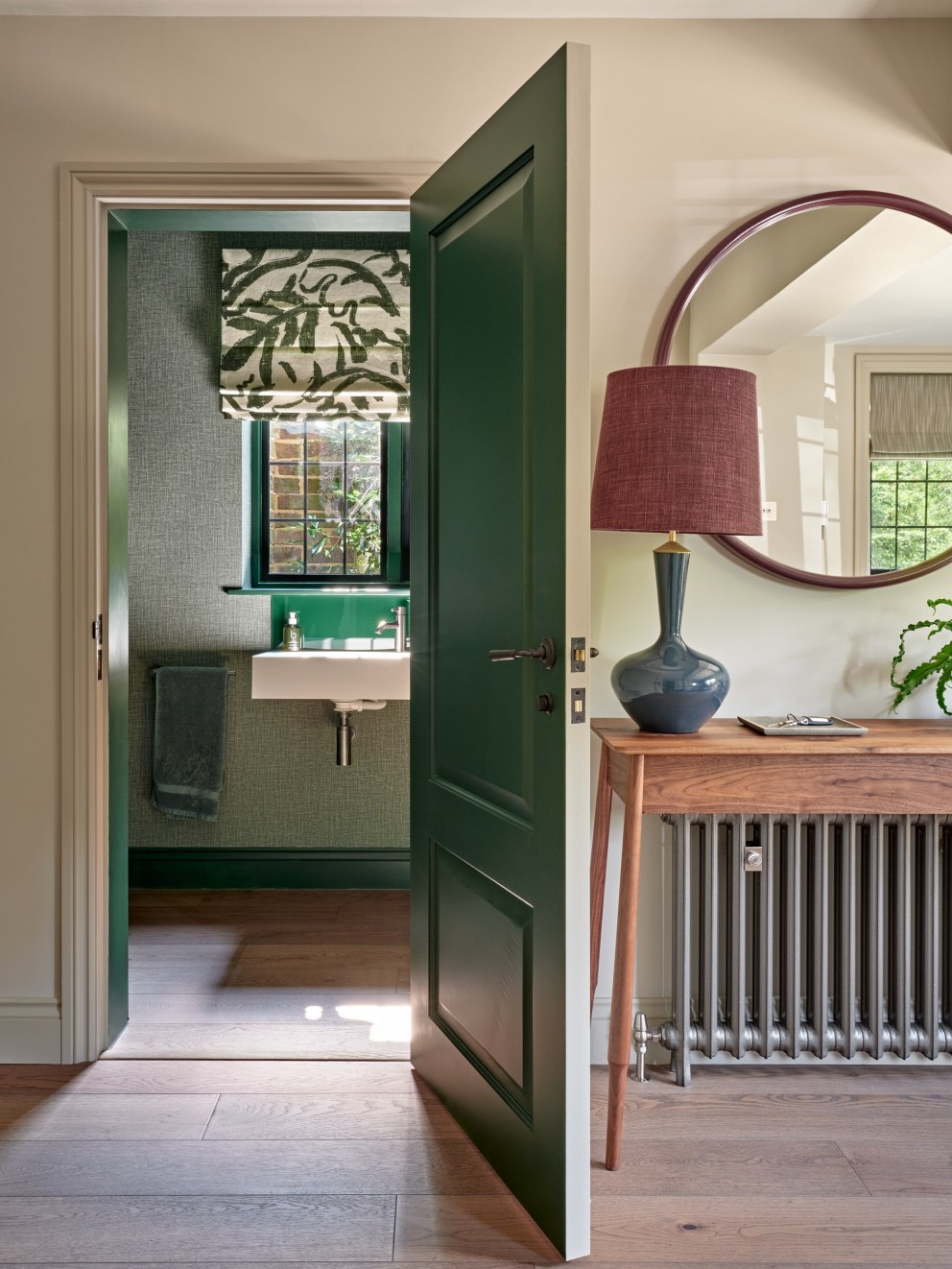 Arts and Crafts home in Surrey | Cloakroom | Interior Designers