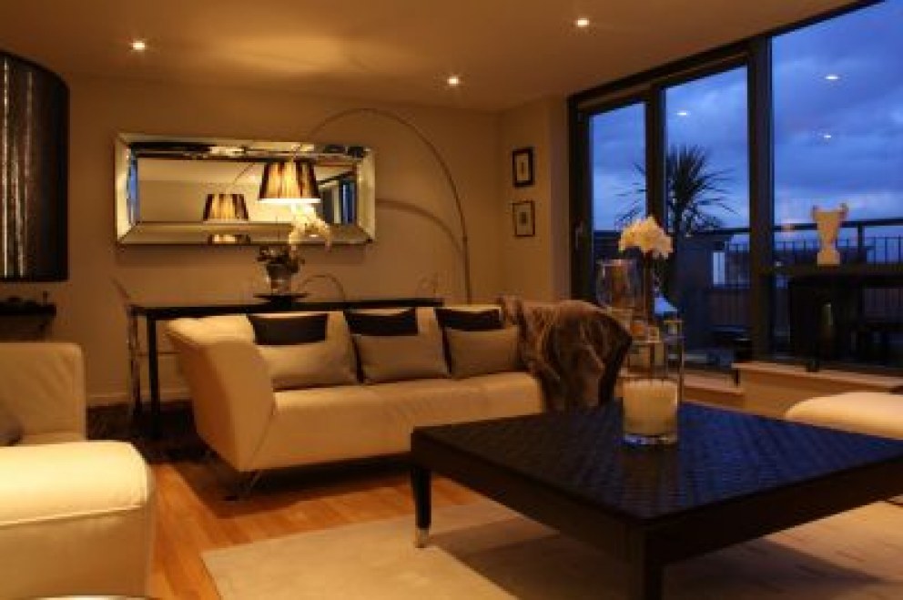 London Apartment | Upper floor living area | Interior Designers