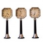 Designer's Atelier Home Accessories Collection | Clock on the Black Wood Stand | Interior Designers