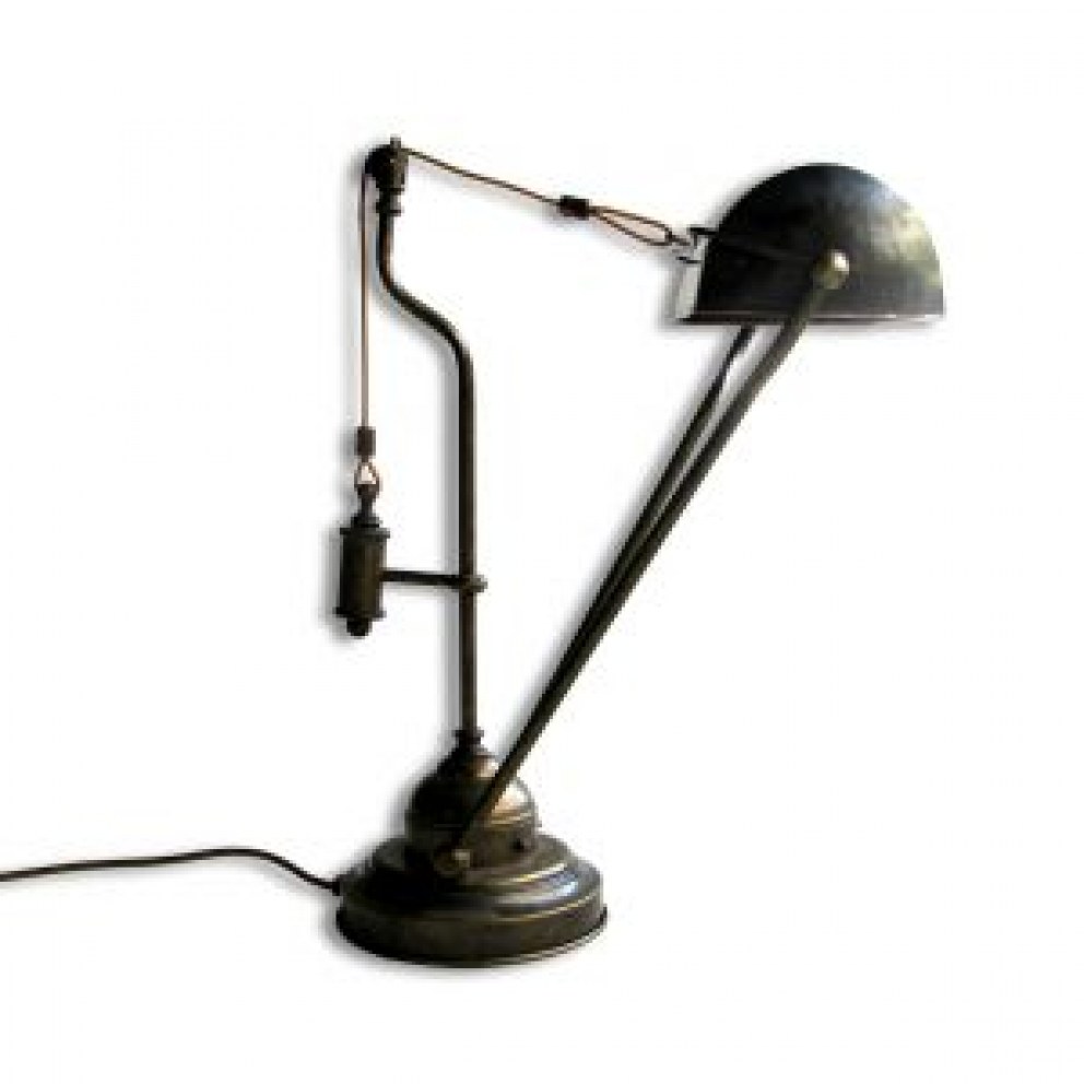Designer's Atelier Home Accessories Collection | Counterbalanced Brass Desk Lamp  | Interior Designers