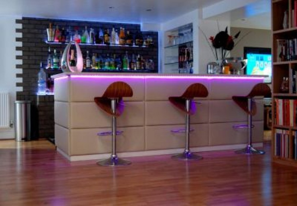 Project Albany | Basement Bar Area | Interior Designers
